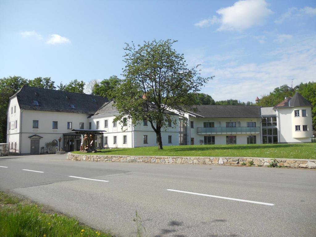 Gasthof Sturmmuehle Saxen Buitenkant foto